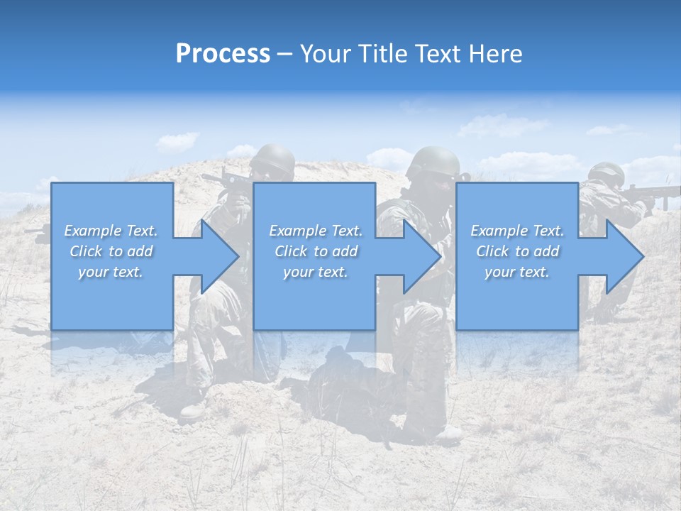 Rifle Infantry Military PowerPoint Template
