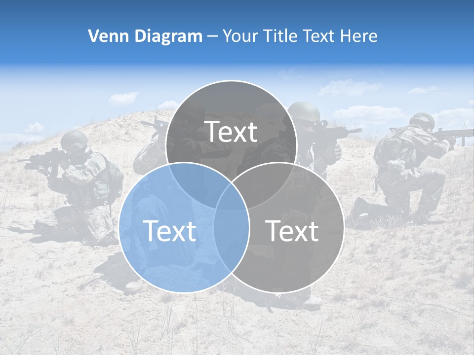 Rifle Infantry Military PowerPoint Template