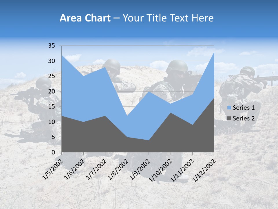 Rifle Infantry Military PowerPoint Template