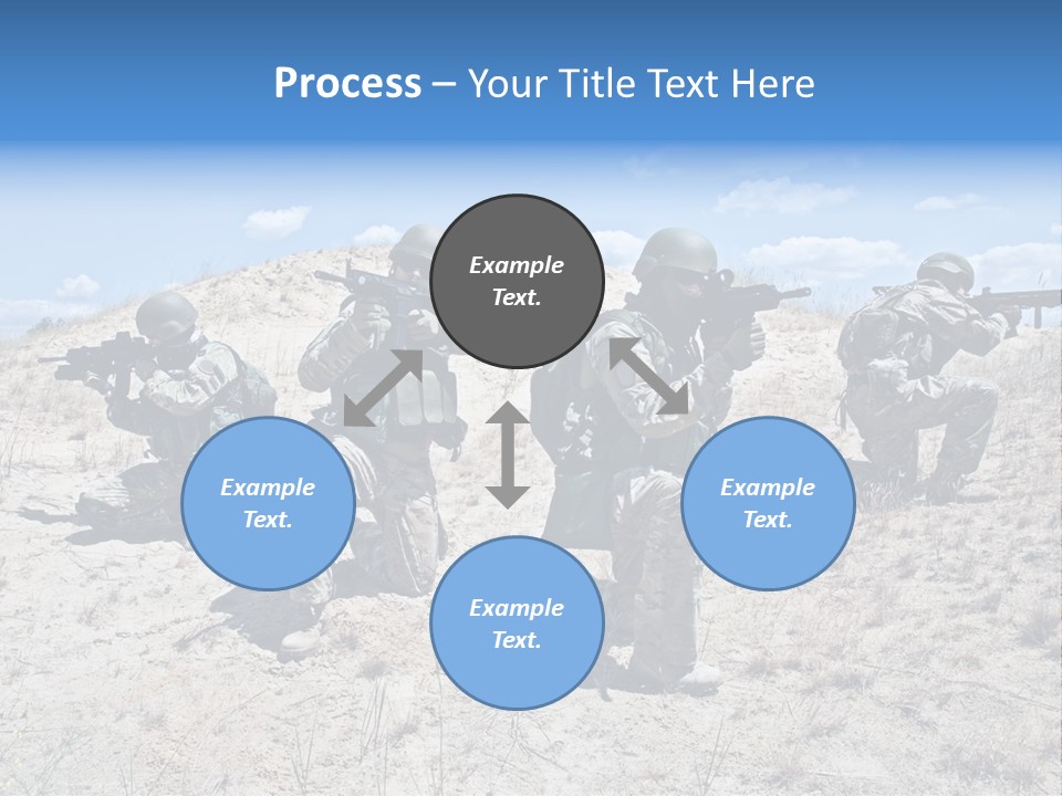 Rifle Infantry Military PowerPoint Template