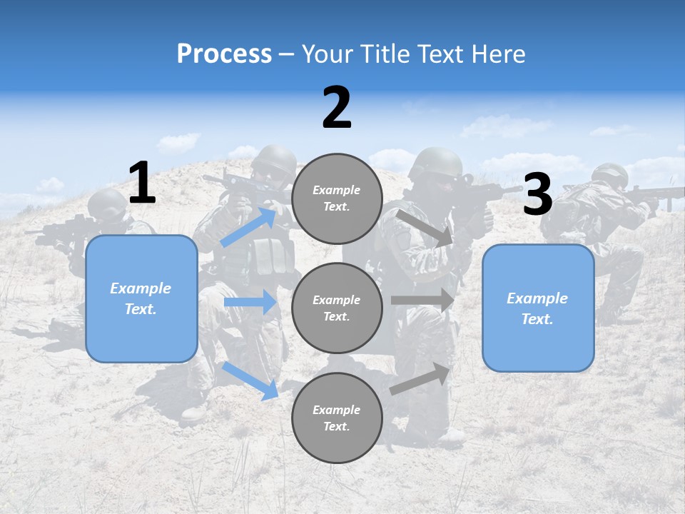 Rifle Infantry Military PowerPoint Template