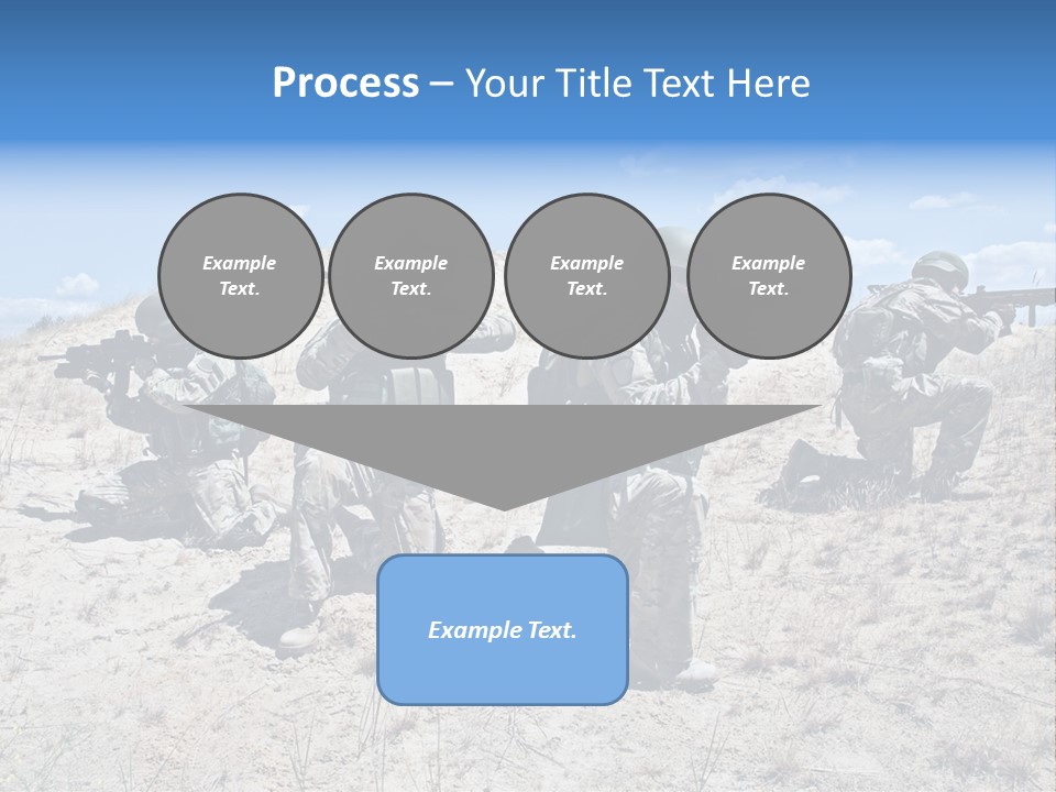 Rifle Infantry Military PowerPoint Template