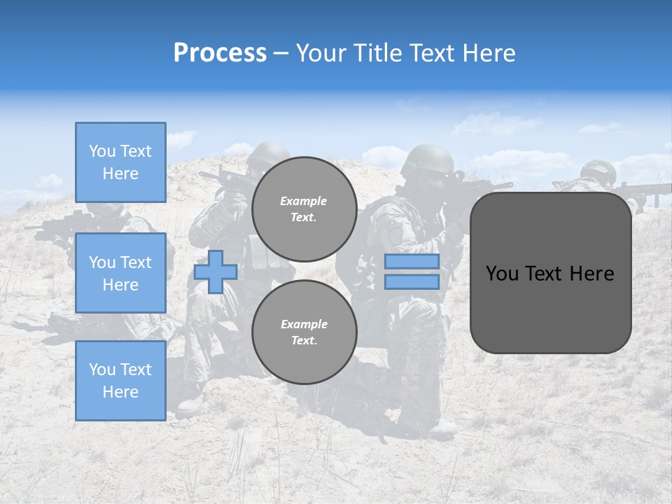 Rifle Infantry Military PowerPoint Template