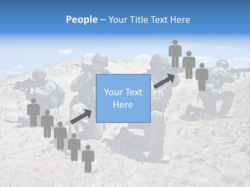 Rifle Infantry Military PowerPoint Template