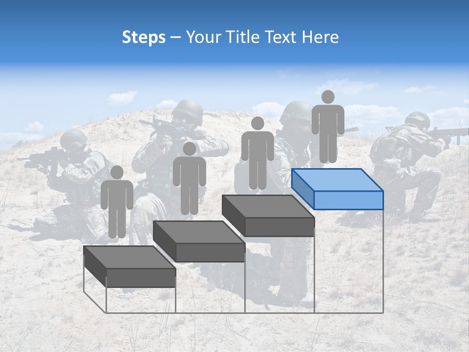 Rifle Infantry Military PowerPoint Template
