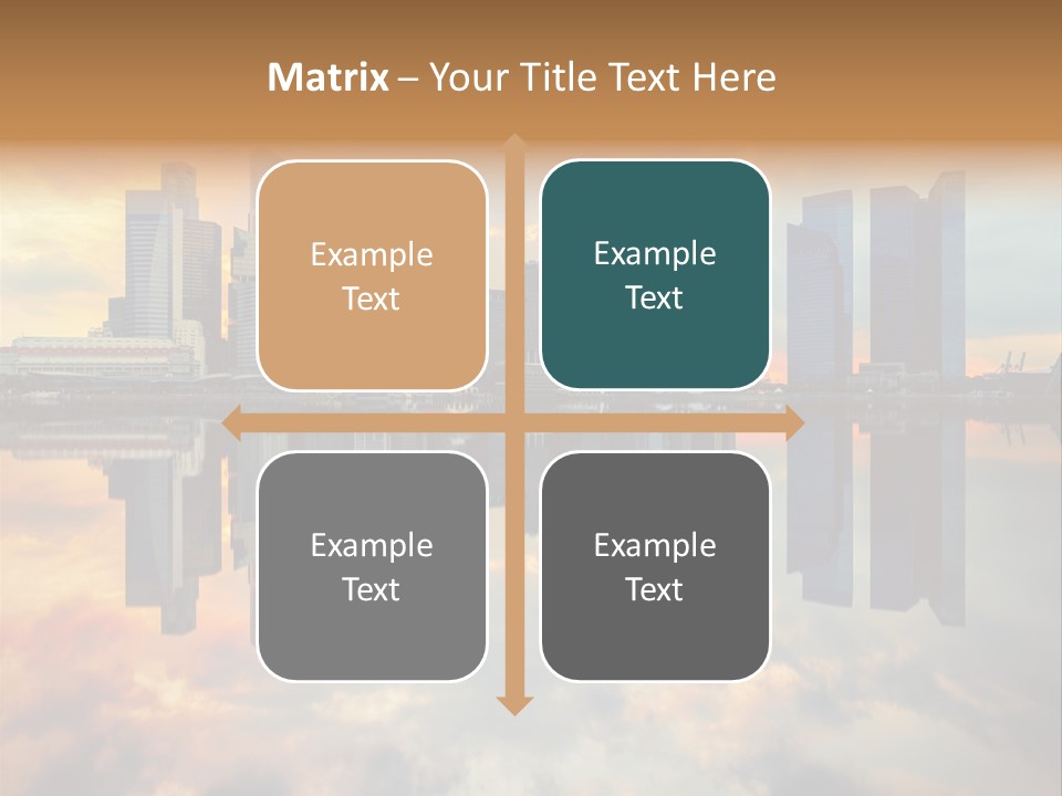Modern Finance Site PowerPoint Template