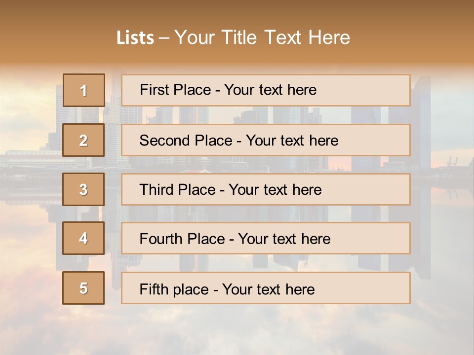 Modern Finance Site PowerPoint Template