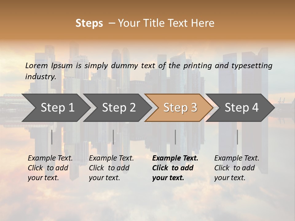 Modern Finance Site PowerPoint Template