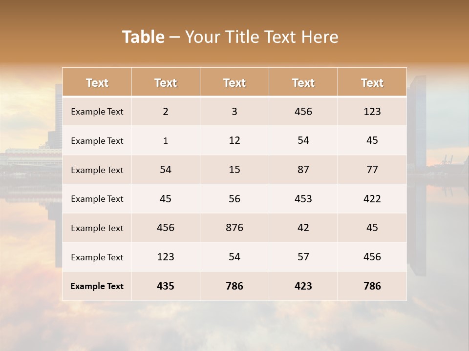 Modern Finance Site PowerPoint Template