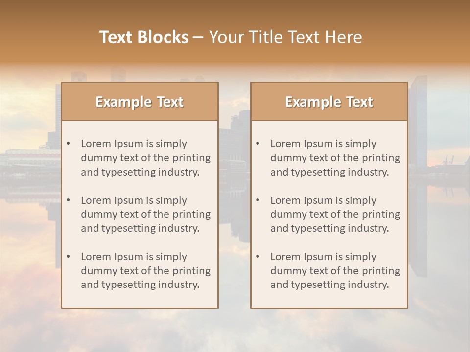 Modern Finance Site PowerPoint Template