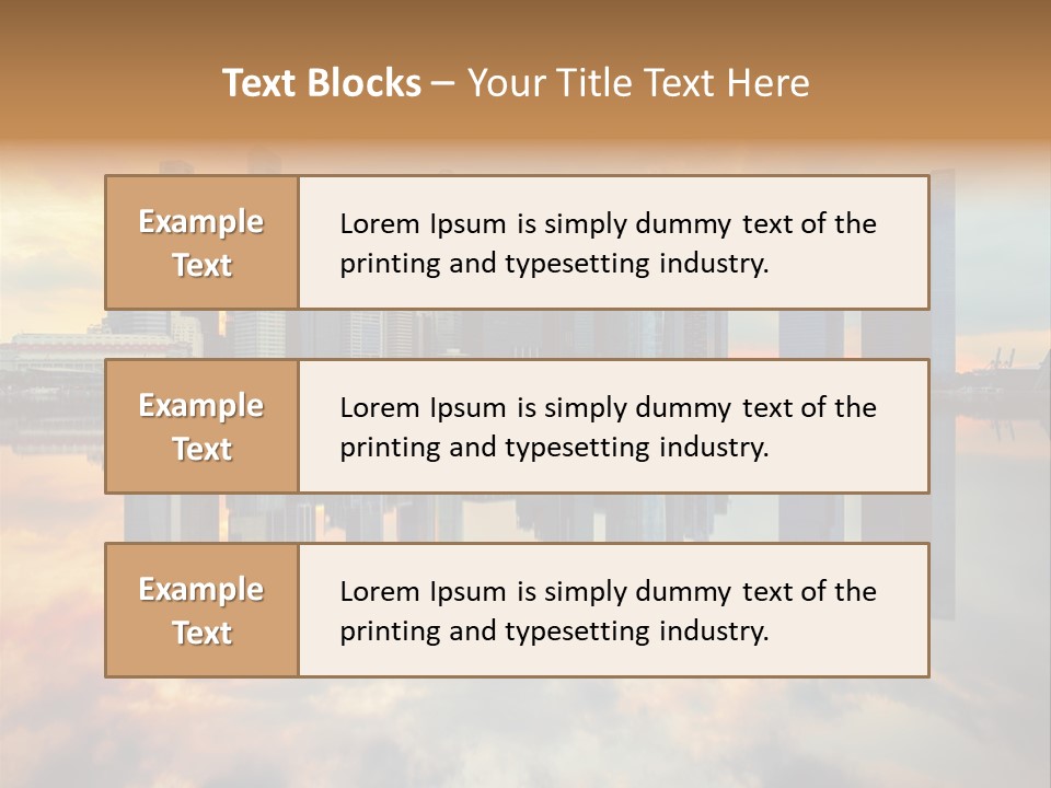 Modern Finance Site PowerPoint Template