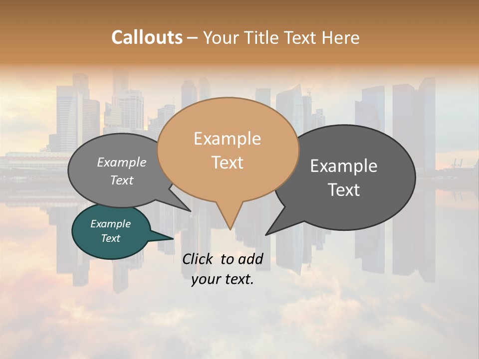 Modern Finance Site PowerPoint Template