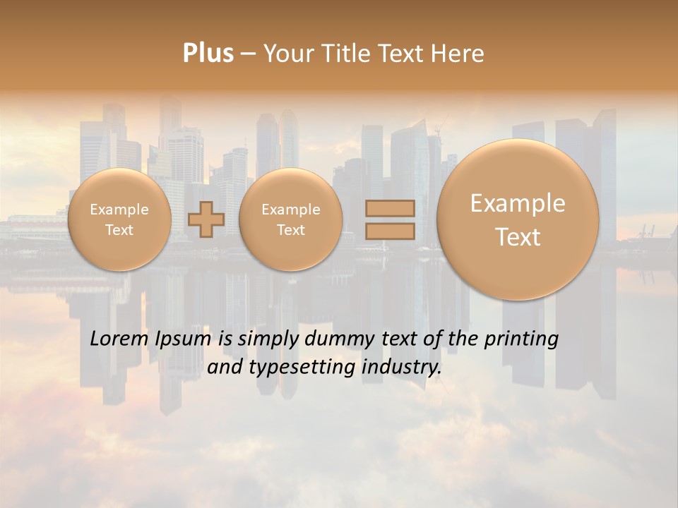 Modern Finance Site PowerPoint Template
