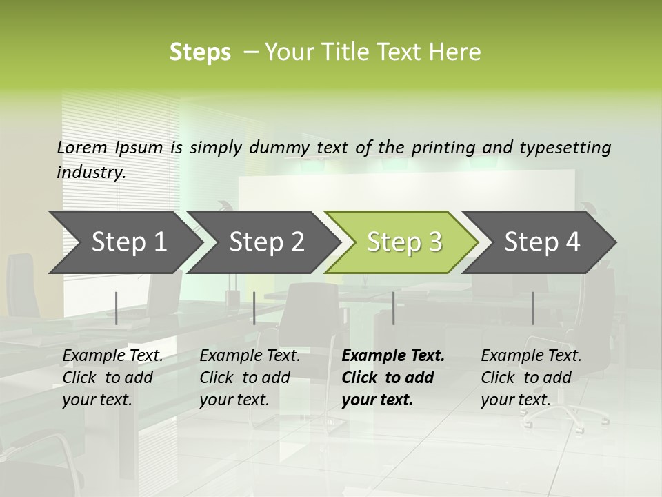 Structure Wall Table PowerPoint Template