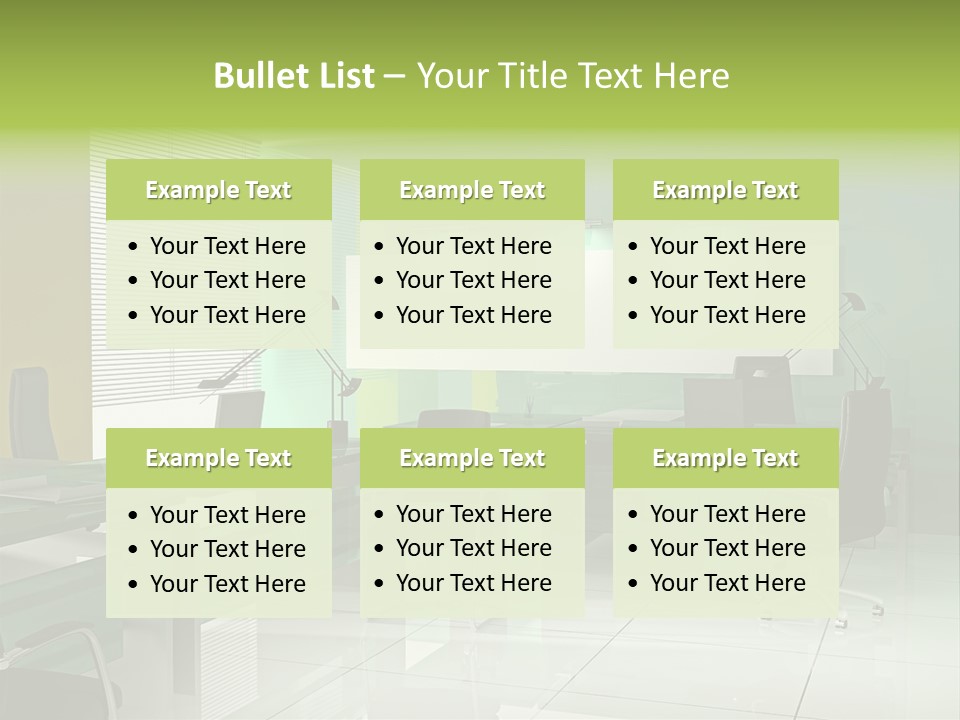 Structure Wall Table PowerPoint Template