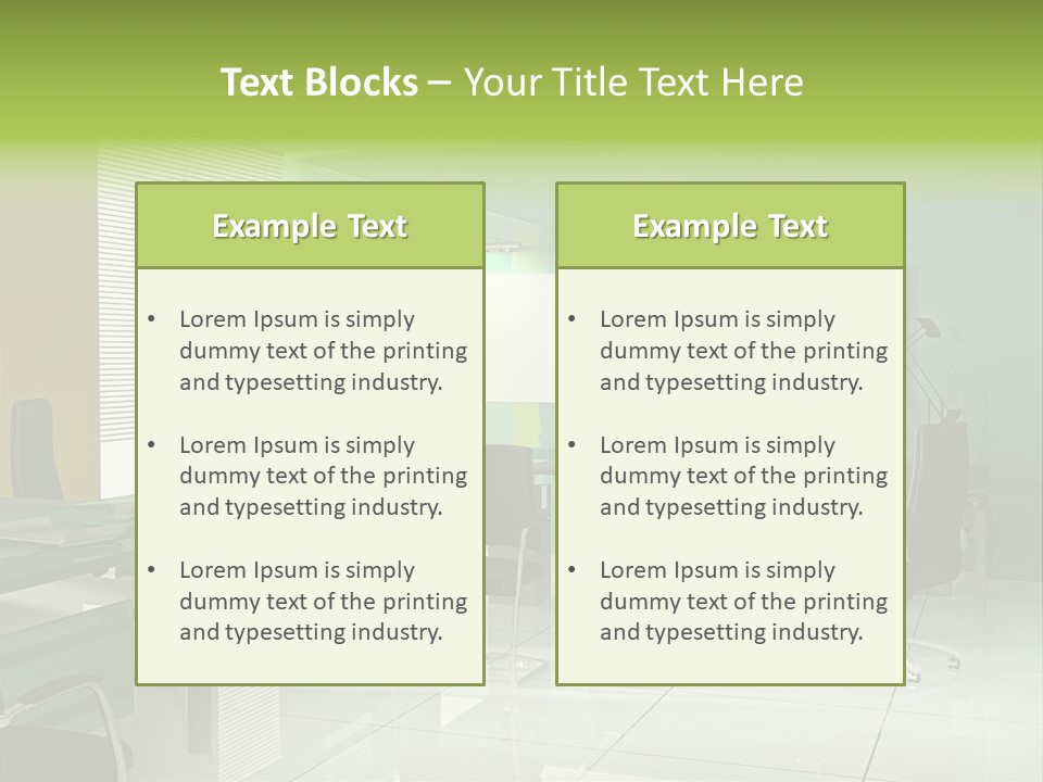 Structure Wall Table PowerPoint Template