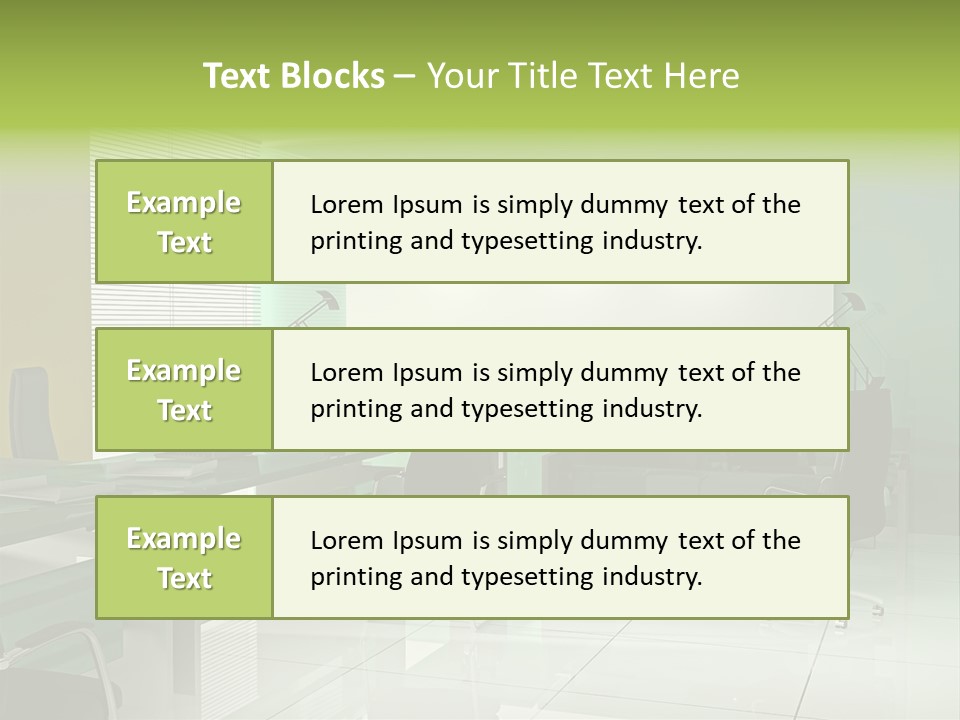 Structure Wall Table PowerPoint Template