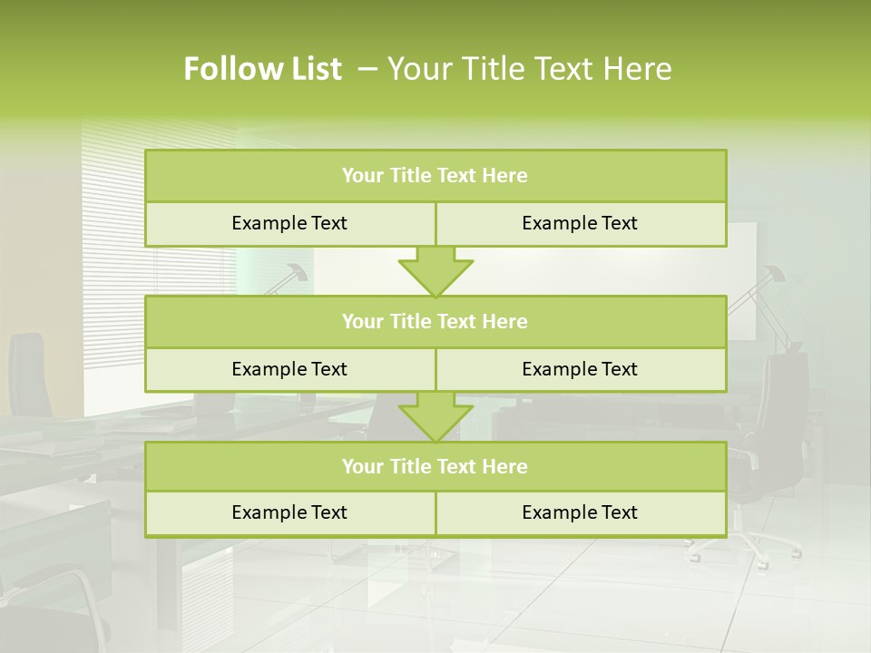 Structure Wall Table PowerPoint Template