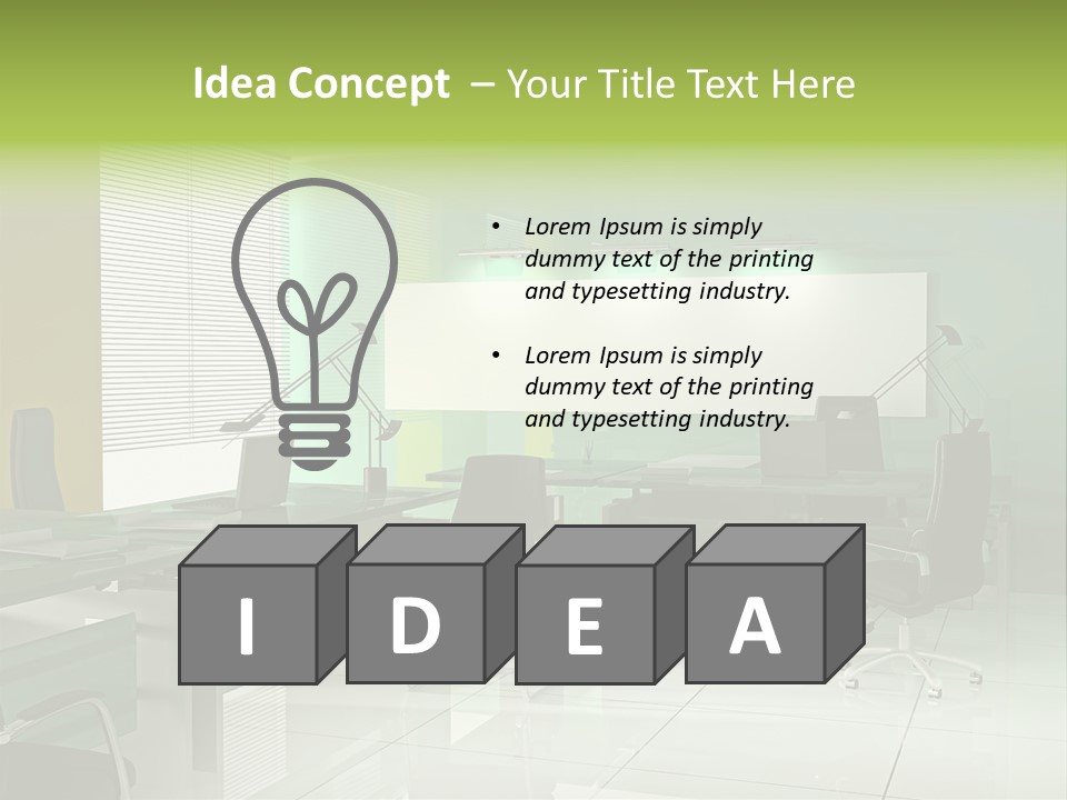 Structure Wall Table PowerPoint Template