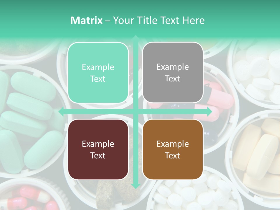 Pharmacy Drug Bottle PowerPoint Template