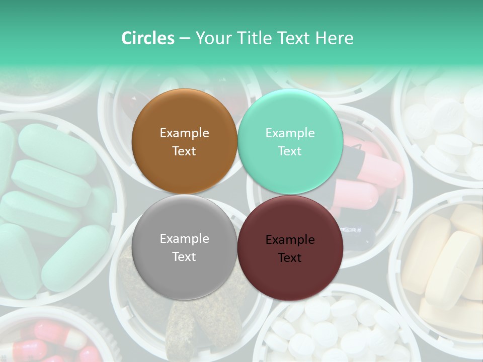 Pharmacy Drug Bottle PowerPoint Template