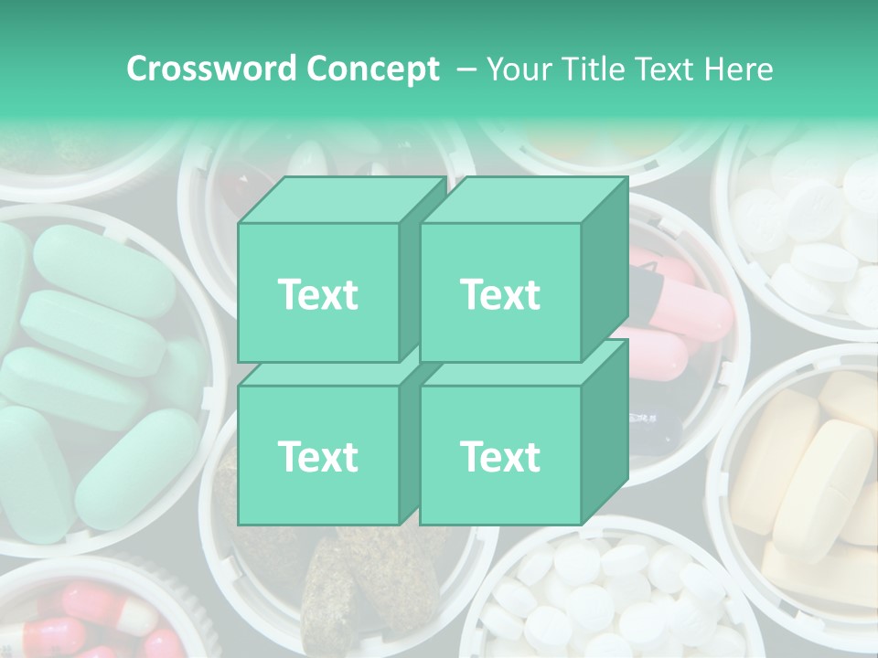 Pharmacy Drug Bottle PowerPoint Template