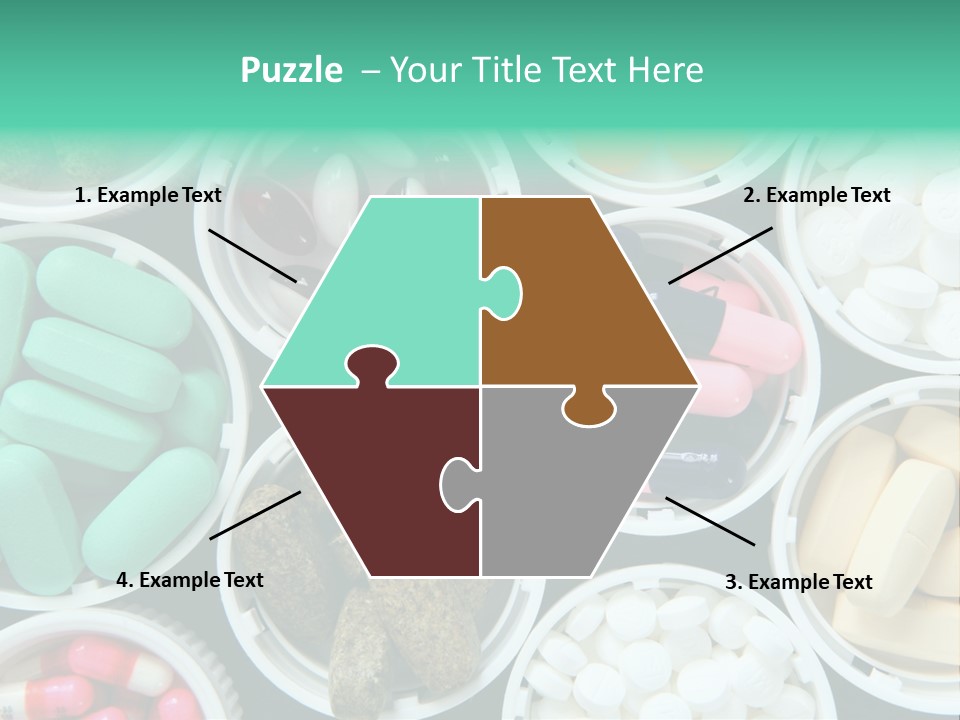 Pharmacy Drug Bottle PowerPoint Template