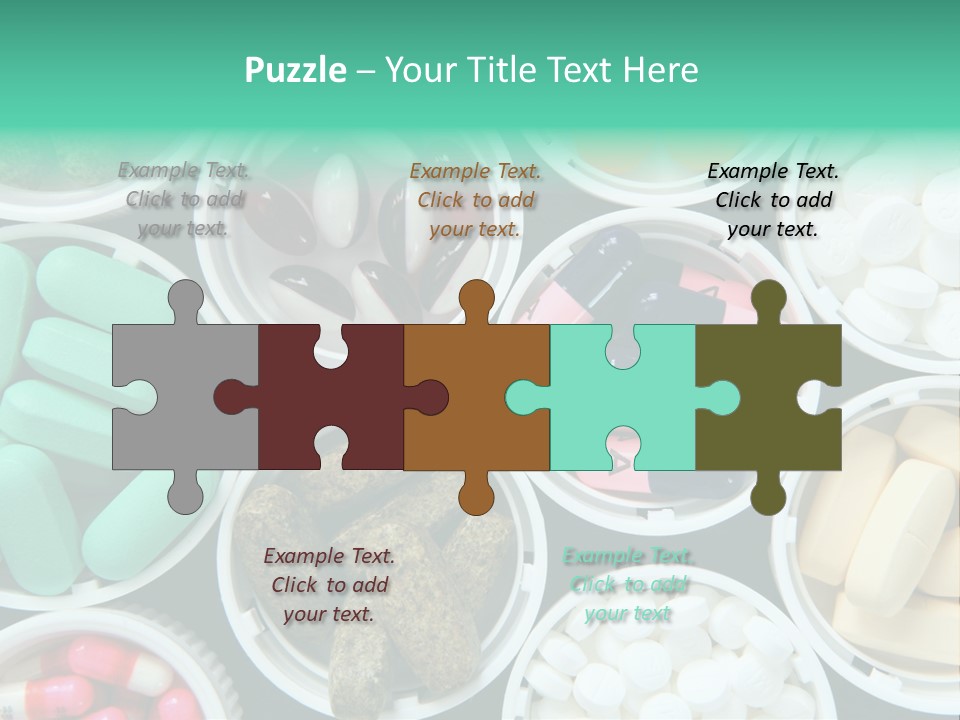 Pharmacy Drug Bottle PowerPoint Template