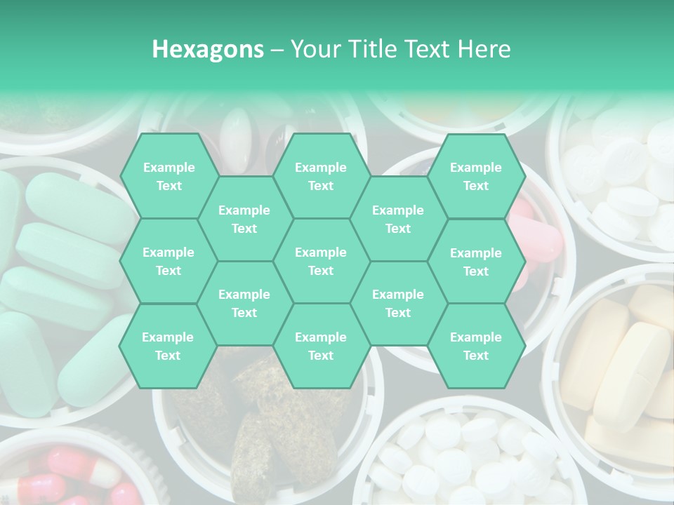 Pharmacy Drug Bottle PowerPoint Template