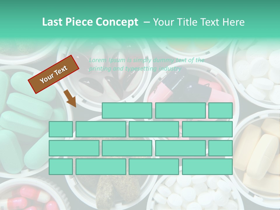 Pharmacy Drug Bottle PowerPoint Template
