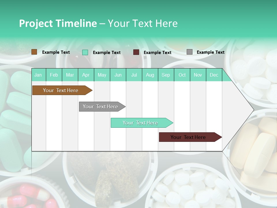 Pharmacy Drug Bottle PowerPoint Template