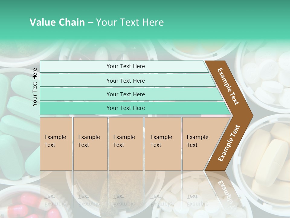 Pharmacy Drug Bottle PowerPoint Template