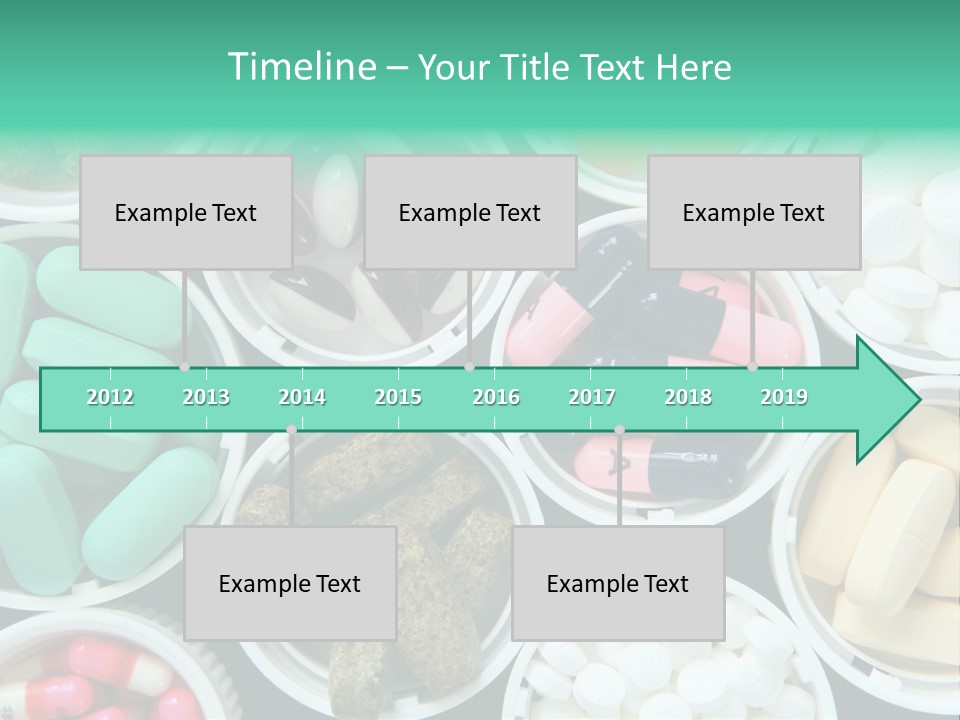 Pharmacy Drug Bottle PowerPoint Template