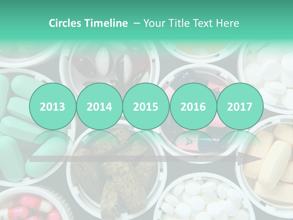 Pharmacy Drug Bottle PowerPoint Template