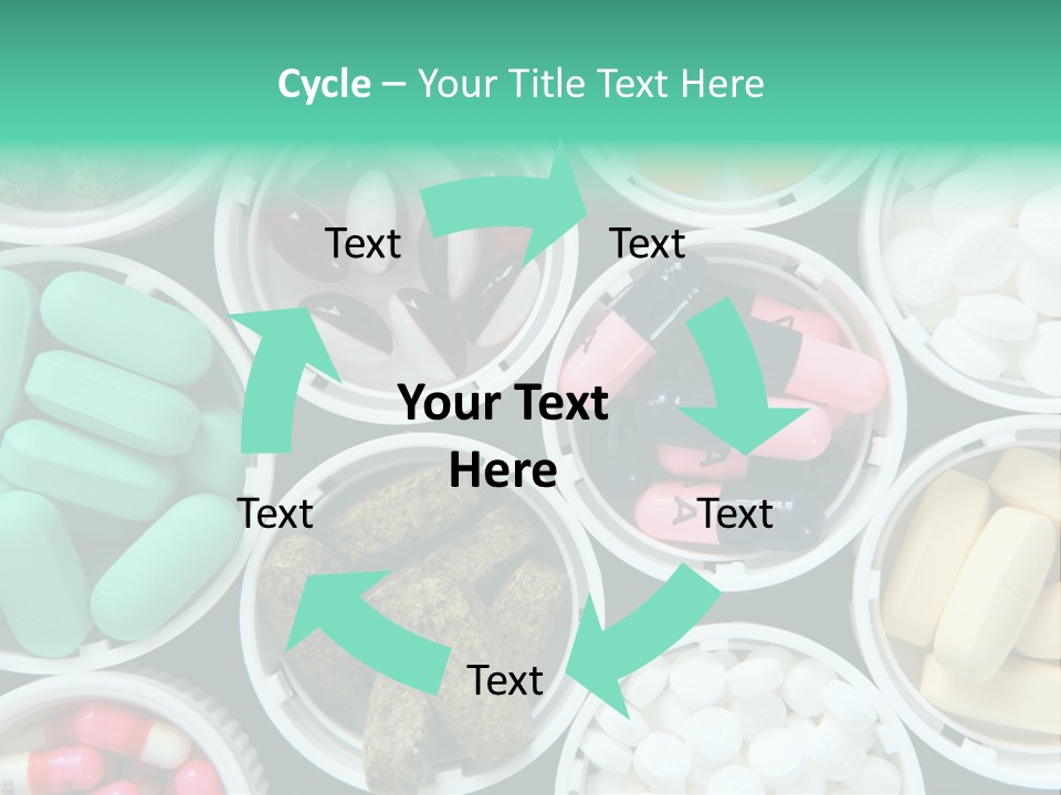 Pharmacy Drug Bottle PowerPoint Template