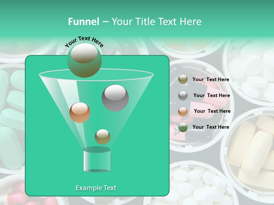 Pharmacy Drug Bottle PowerPoint Template