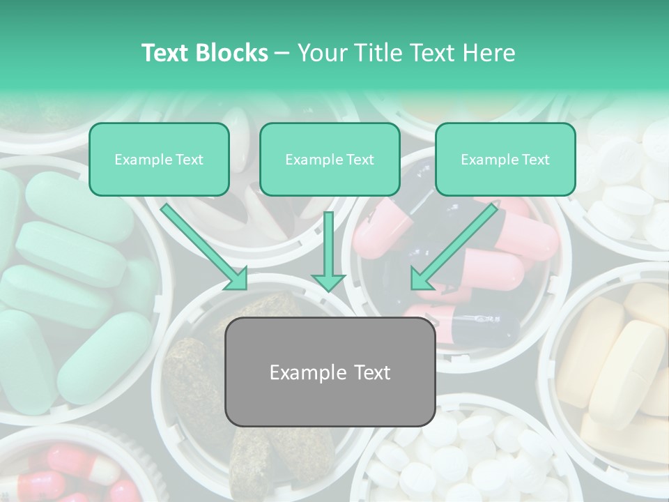 Pharmacy Drug Bottle PowerPoint Template