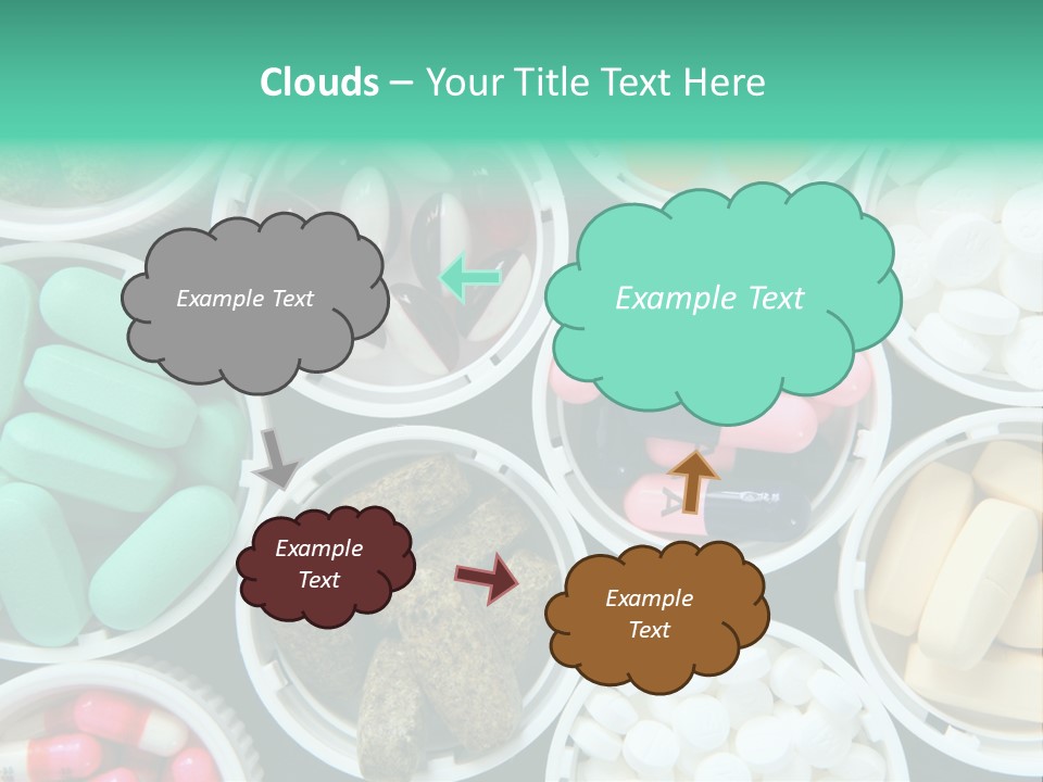 Pharmacy Drug Bottle PowerPoint Template