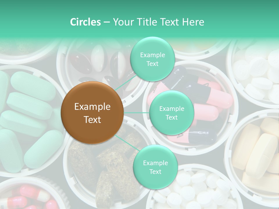 Pharmacy Drug Bottle PowerPoint Template