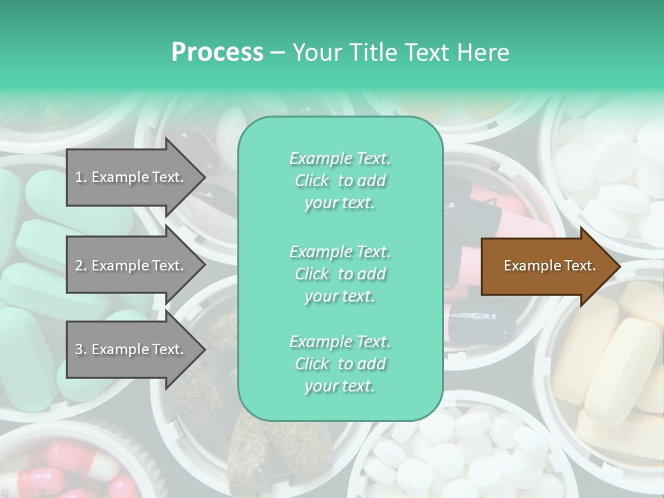 Pharmacy Drug Bottle PowerPoint Template
