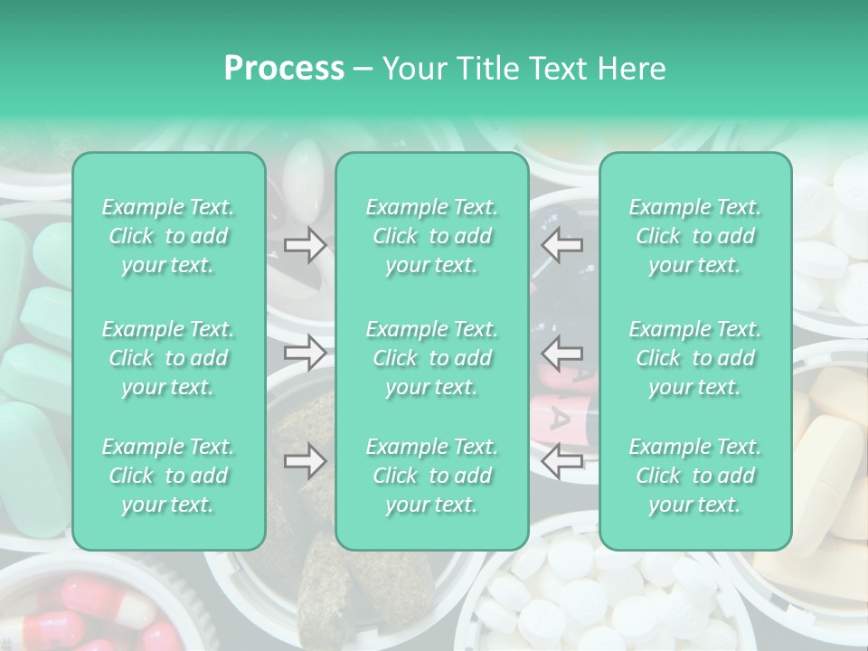 Pharmacy Drug Bottle PowerPoint Template