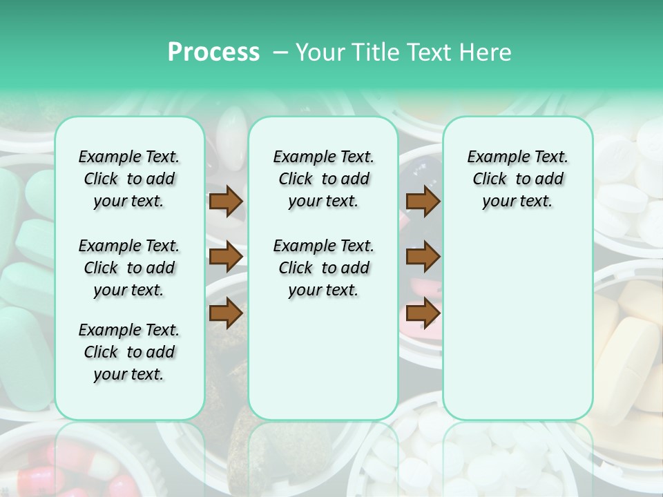 Pharmacy Drug Bottle PowerPoint Template