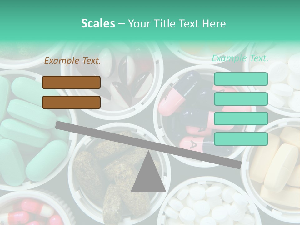 Pharmacy Drug Bottle PowerPoint Template