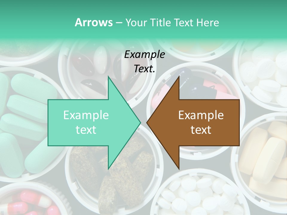 Pharmacy Drug Bottle PowerPoint Template
