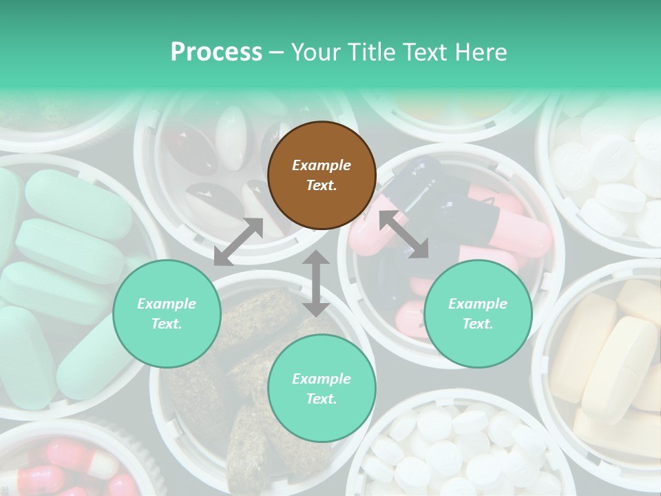 Pharmacy Drug Bottle PowerPoint Template