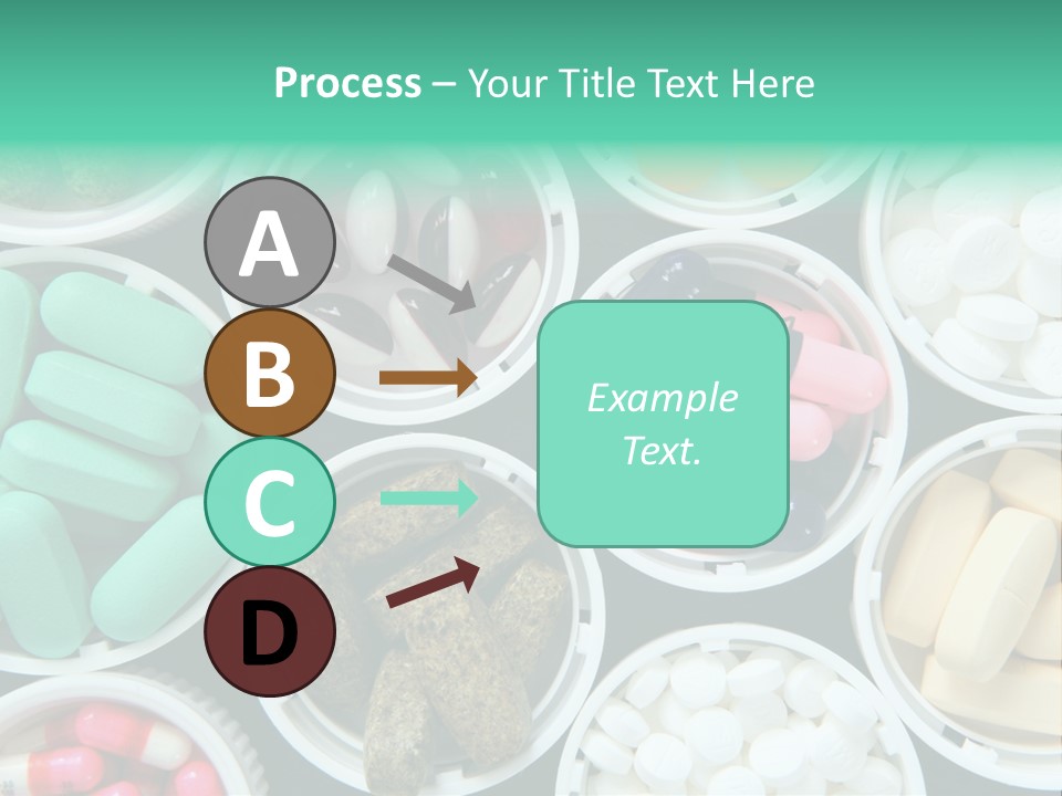 Pharmacy Drug Bottle PowerPoint Template
