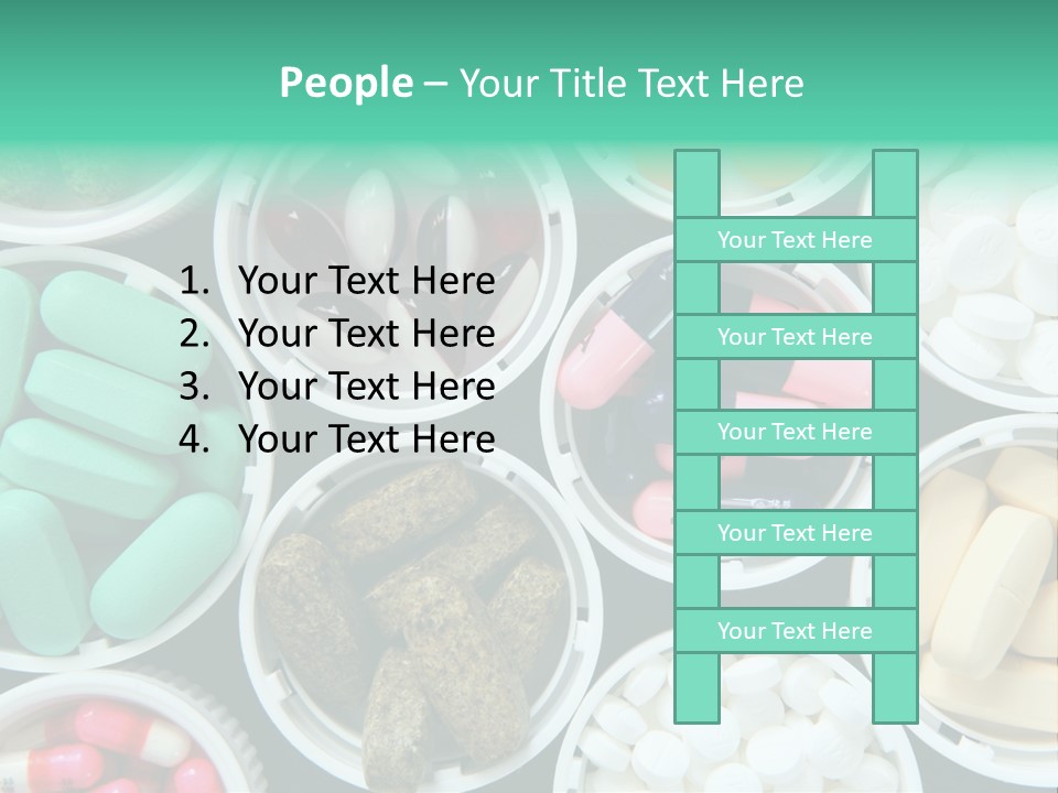 Pharmacy Drug Bottle PowerPoint Template