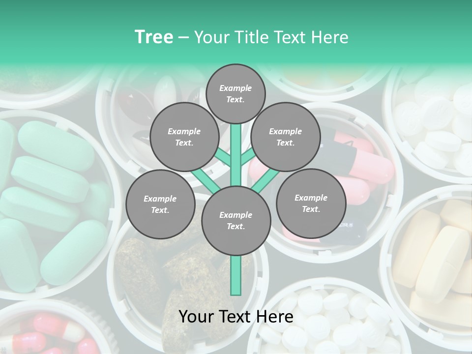 Pharmacy Drug Bottle PowerPoint Template