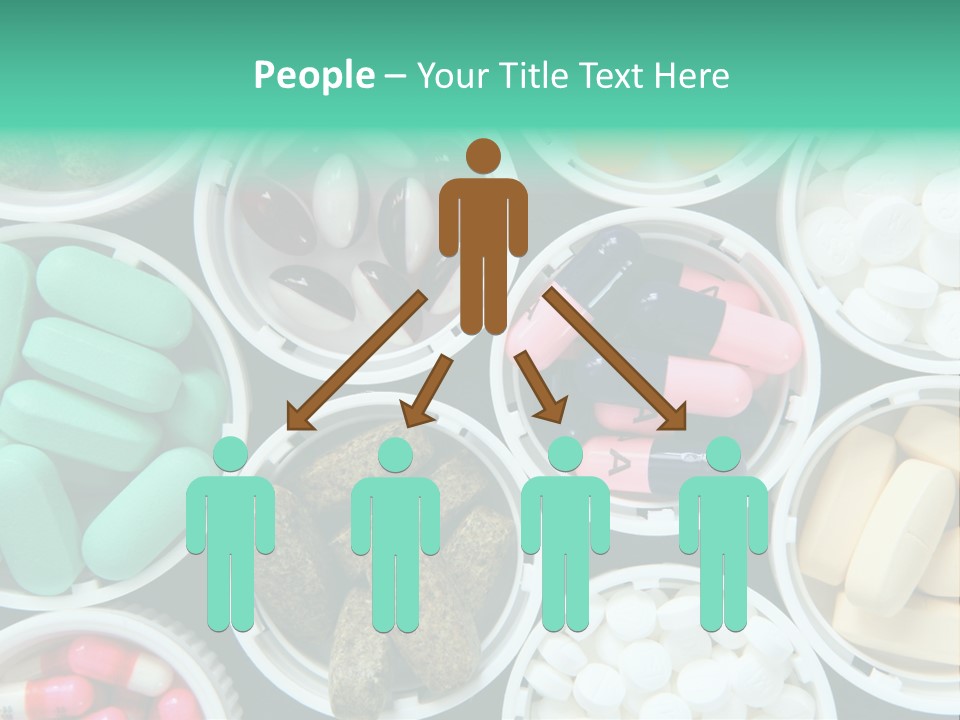 Pharmacy Drug Bottle PowerPoint Template