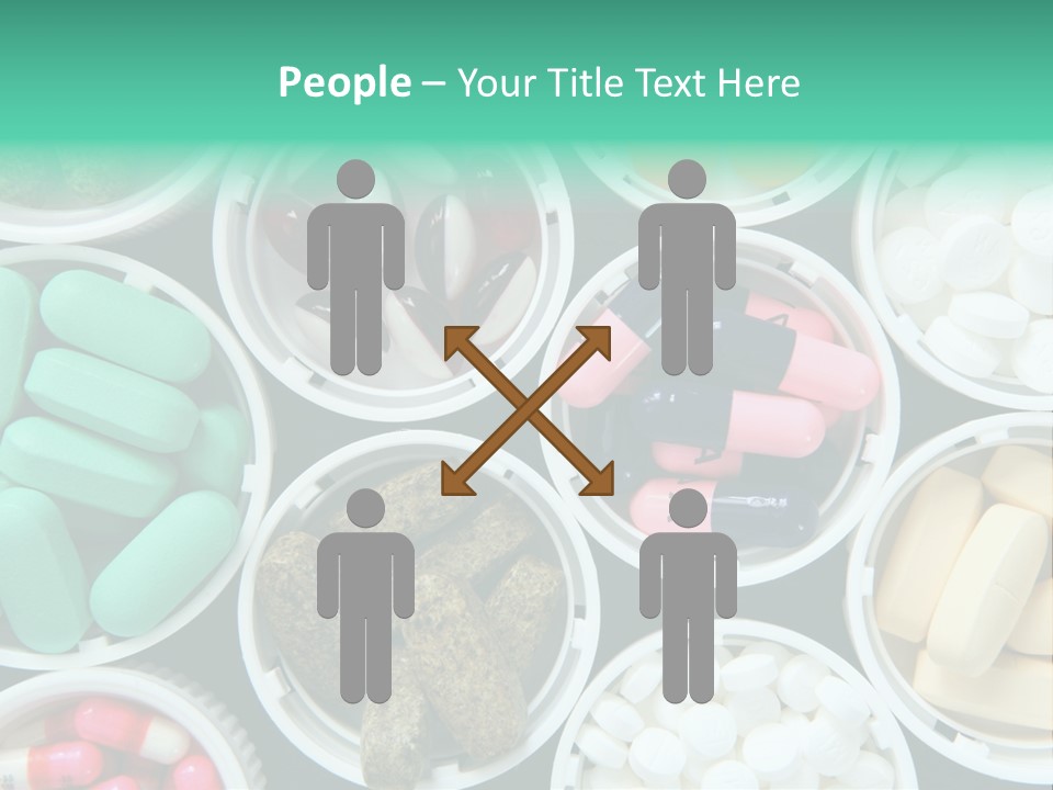 Pharmacy Drug Bottle PowerPoint Template